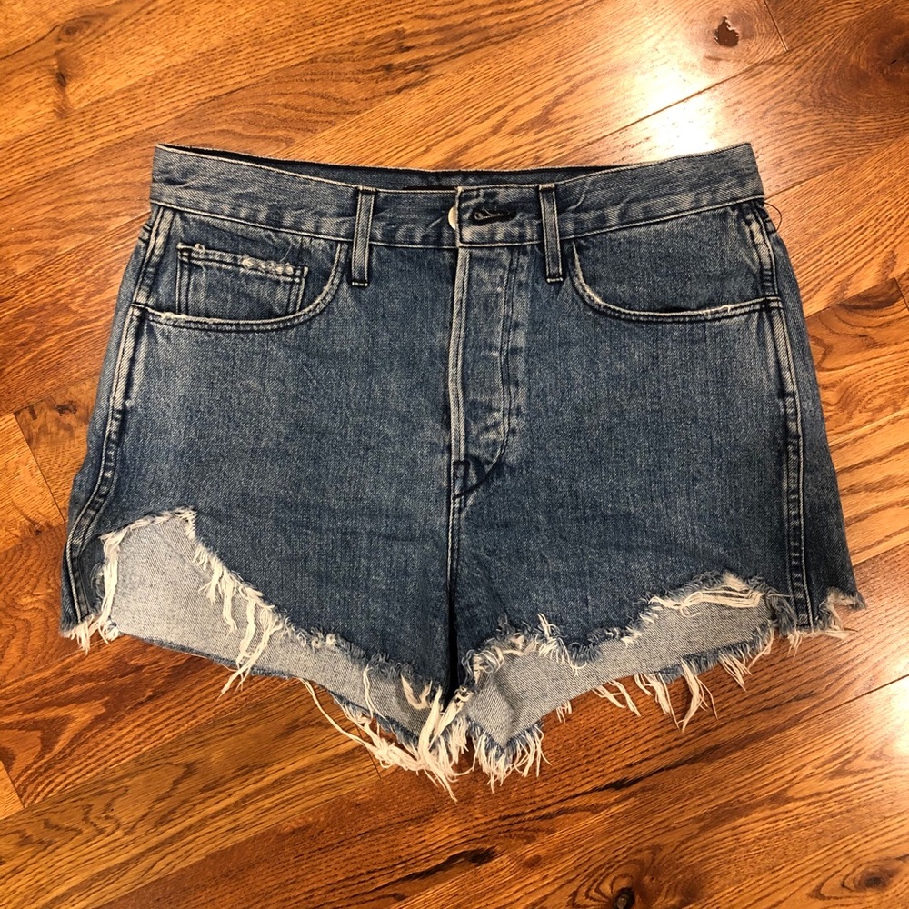 3x1 high waisted jean shorts